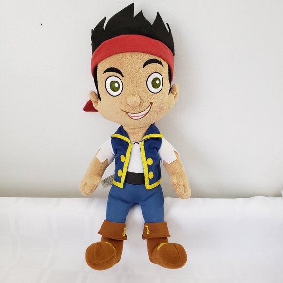 Disney JAKE And The Neverland Pirates 13” Plush Stuffed Doll - Picture 5 of 7